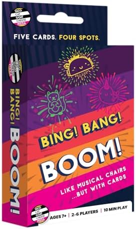 Bing Bang Boom Card Game box art