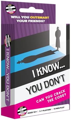 I Know...You Don't Card Game box art
