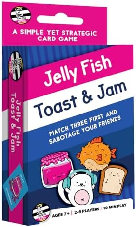 Jelly Fish Toast & Jam Card Game box art