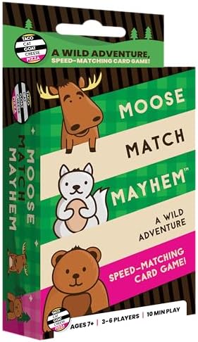 Moose Match Mayhem Speed-Matching Card Game box art
