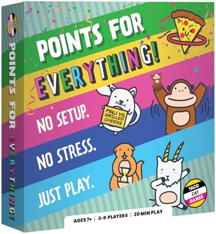 Points for Everything Party Board Game box art