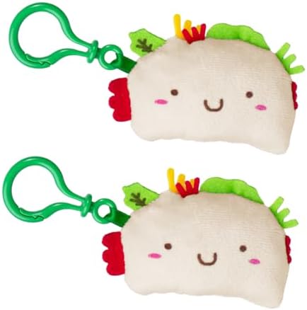 Taco Cat Goat Cheese Pizza Plush Taco Keychain box art