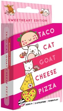 Taco Cat Goat Cheese Pizza Sweetheart Edition Card Game box art