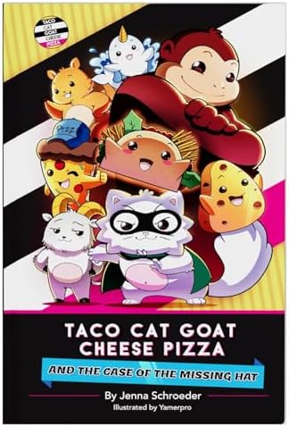 Taco Cat Goat Cheese Pizza: The Graphic Novel box art